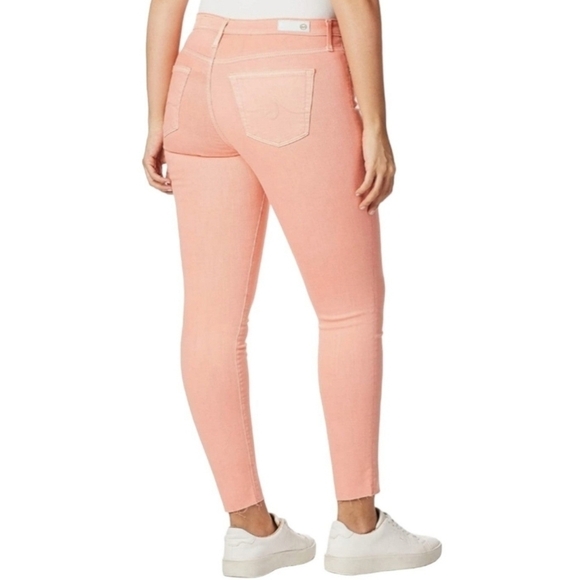 AG Adriano Goldschmied Peach Legging Super Skinny Fit Ankle Pant - Size 32R - Picture 1 of 8